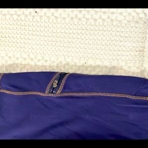 Navy crop Athleta leggings XS